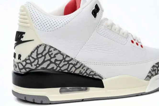 80% Off Sale 3 White Reimagined DN3707-100 Jordan Cement Retro 0326